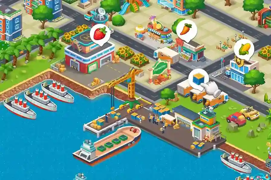 Farm City Farming & Building APK